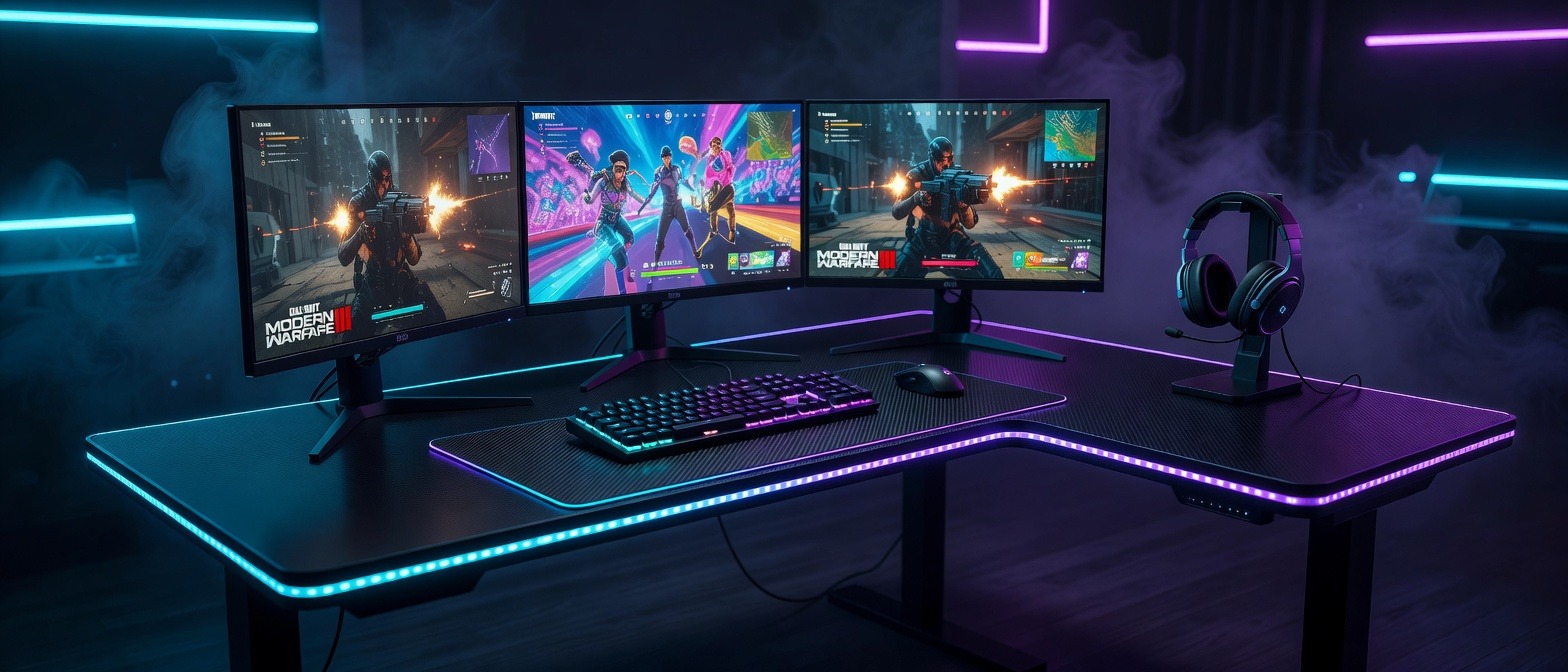 Ofertas especiais de Moveis gamer no Mercado Livre e Shopee com até 50% de desconto