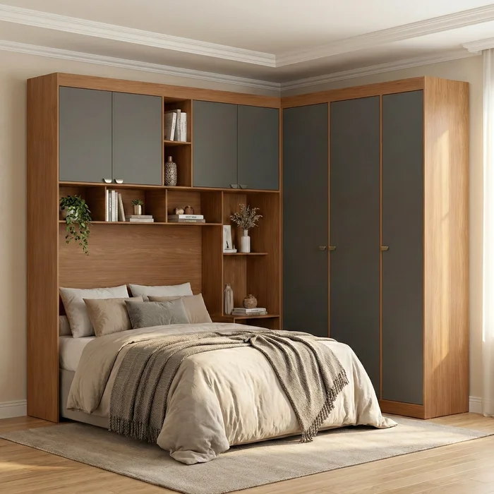 Como Escolher Guarda-Roupa Ideal para Quarto Pequeno