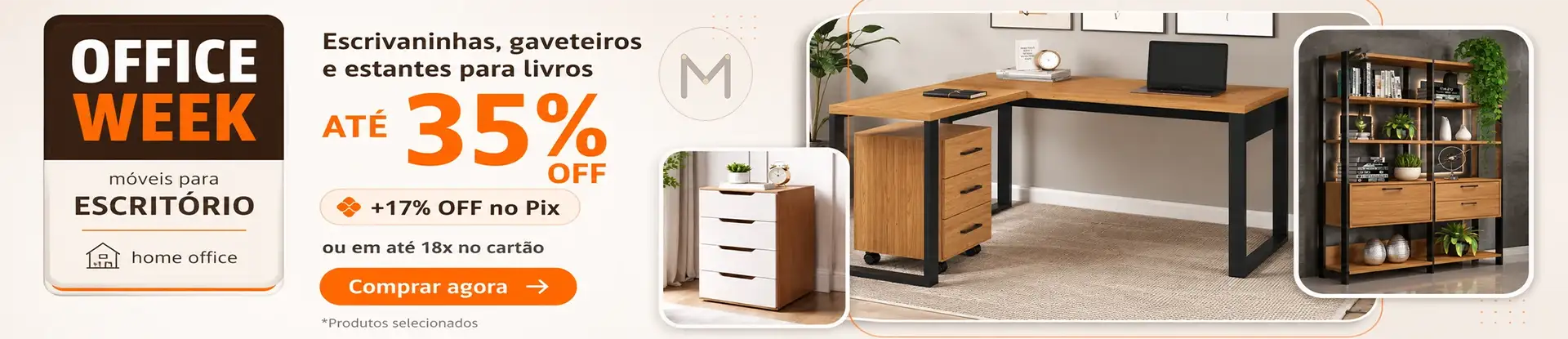 Trabalhe em casa com estilo e conforto