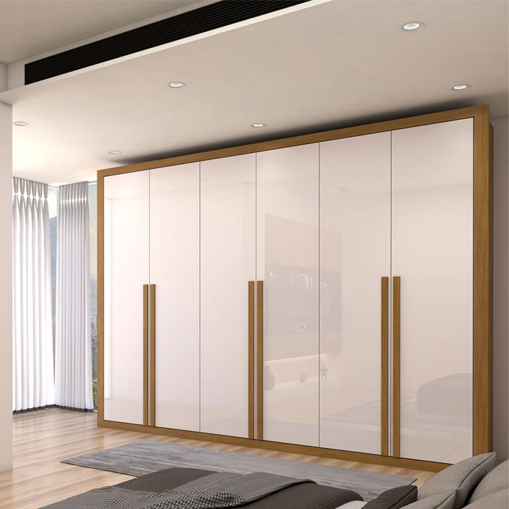 Guarda-Roupa Casal Classic 6 Portas 6 Gavetas 100% MDF - Panorama Móveis — oferta Loja de Móveis Marília