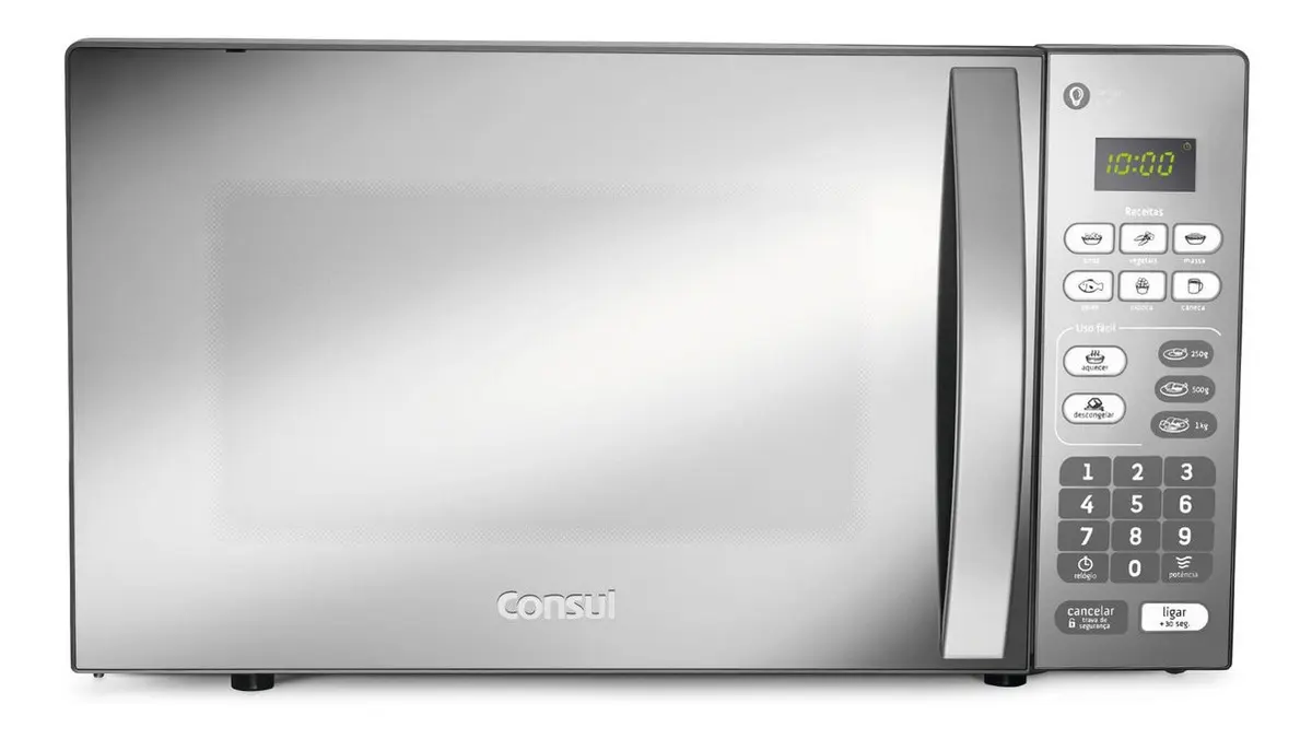 Micro-ondas Consul 20 Litros Espelhado com Função Descongelar CM020BF